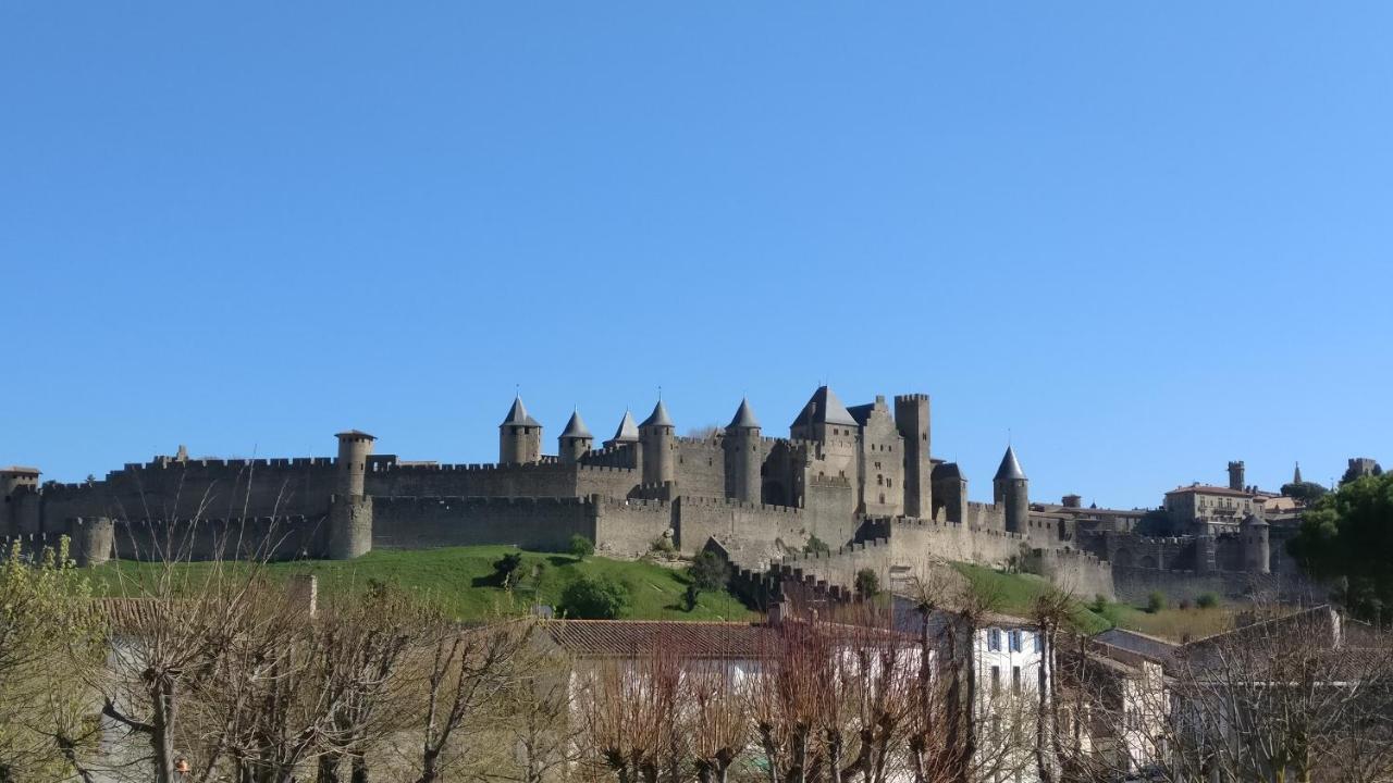 Montez Au Creneau, Face A La Cite Vue Sublime Apartment Carcassonne Exterior photo